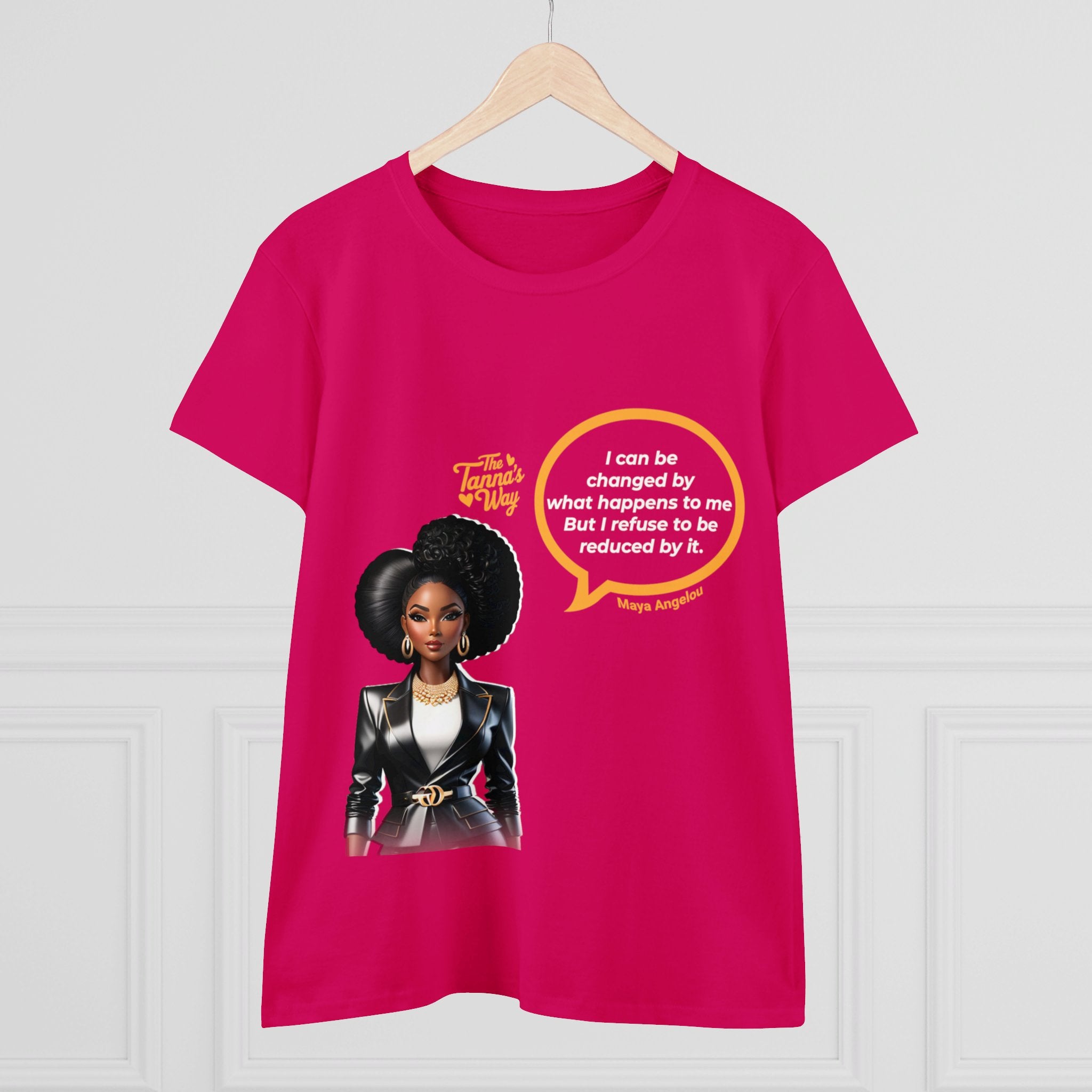 Maya Angelou 2 | Women's Midweight Cotton Tee